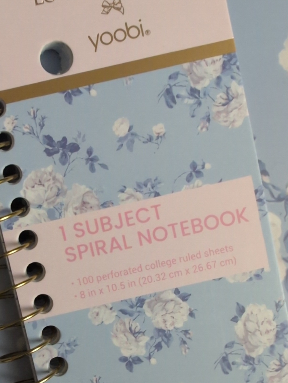 LoveShackFancy x Target Everblooming Rosettes Notebook - Picture 5 of 6